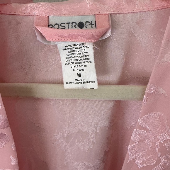 Pink Women's Robe - Picture 3 of 4